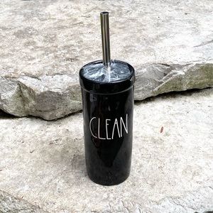 Rae Dunn CLEAN Toilet Brush Bathroom Accessory
